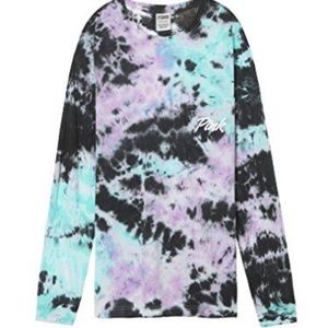 COPY - VS PINK CAMPUS LONG SLEEVE TEE